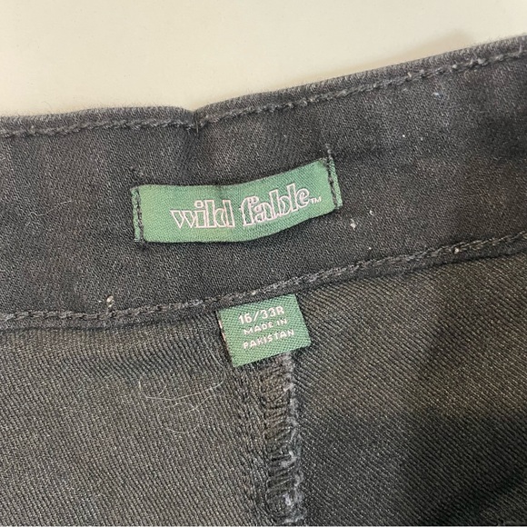 Wild Fable High Waist Black Denim Shorts Women’s 16 - Picture 4 of 9